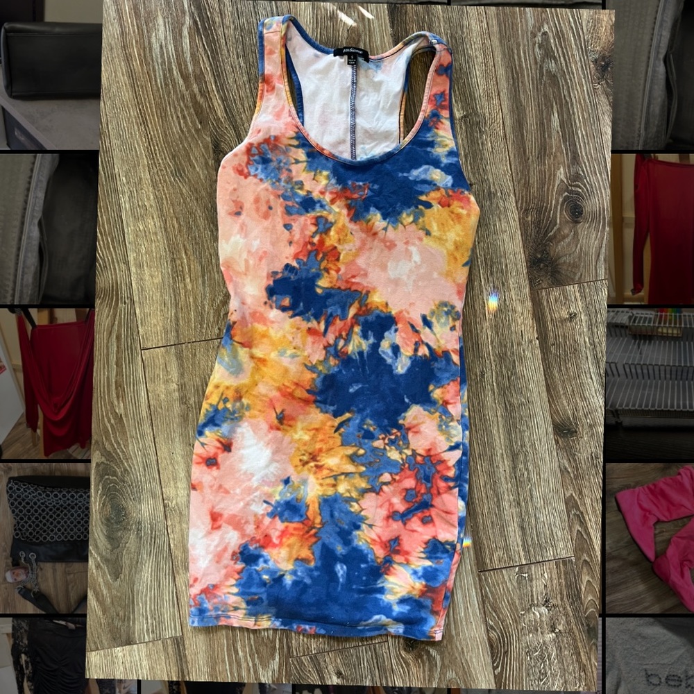 Tie dye sundress